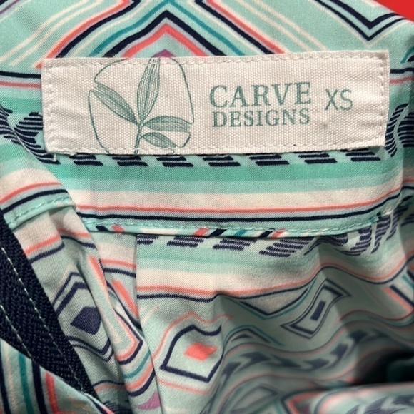 CARVE Designs Geometric Halter Sun Dress Size XS - Picture 8 of 9